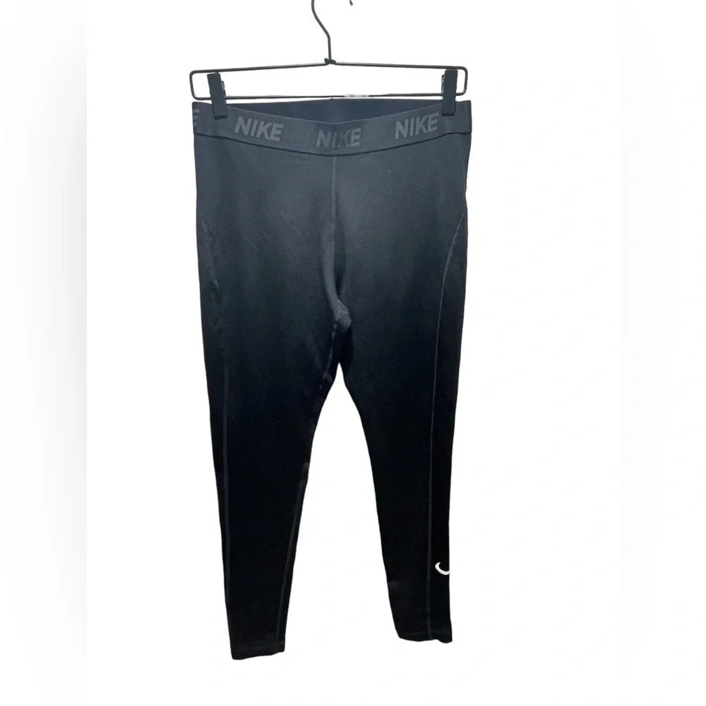 Nike Black Dri-Fit Leggings Size Large, Full Length, Excellent Condition